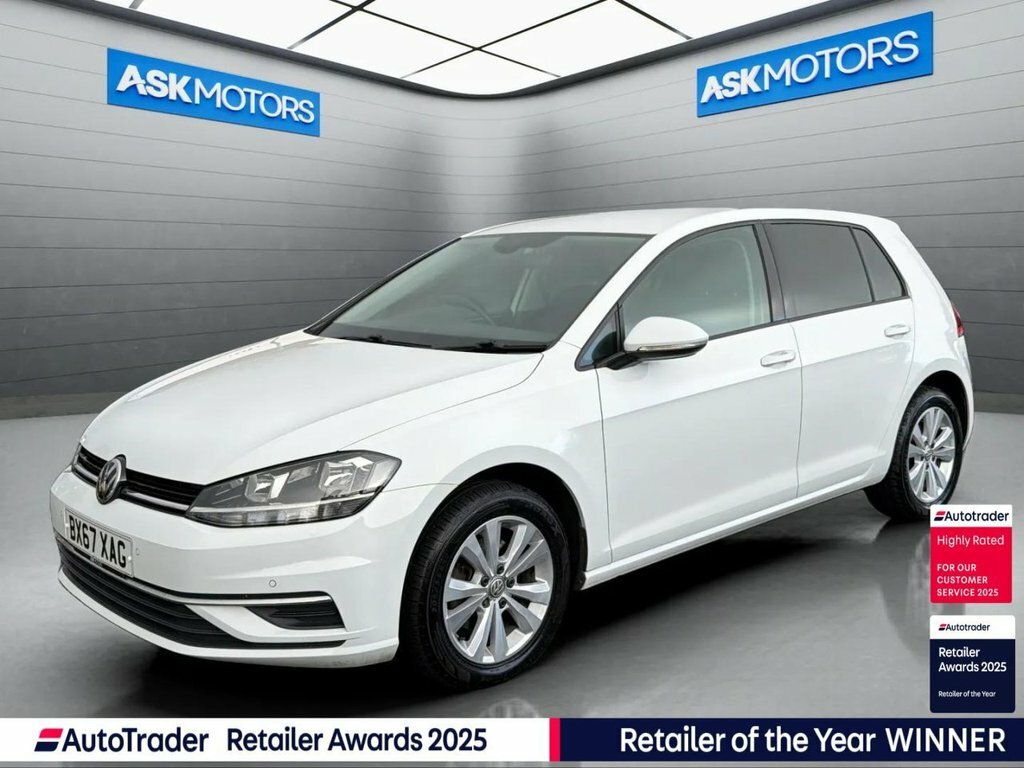 Volkswagen Golf 1.6L Se Nav White