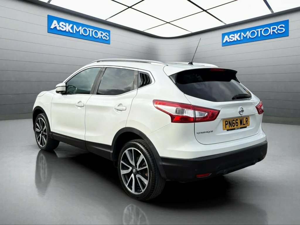 Nissan Qashqai 1.5L Tekna PN66WLR White #5
