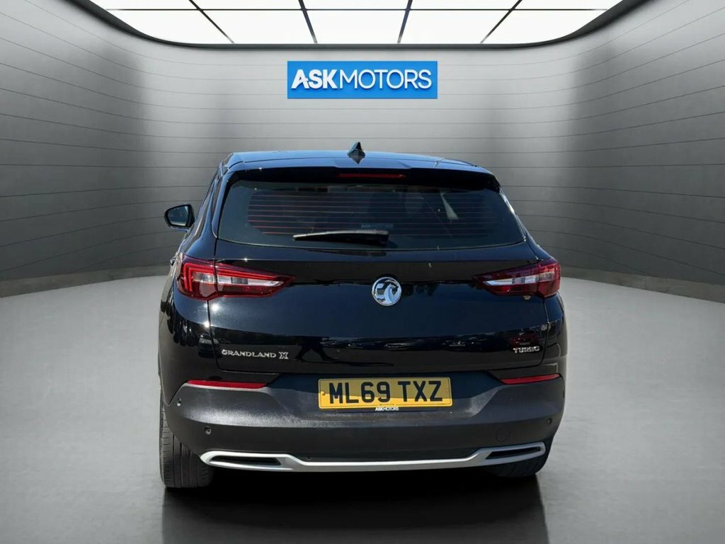 Vauxhall Grandland X 1.2L Sport Nav ML69TXZ Black #4