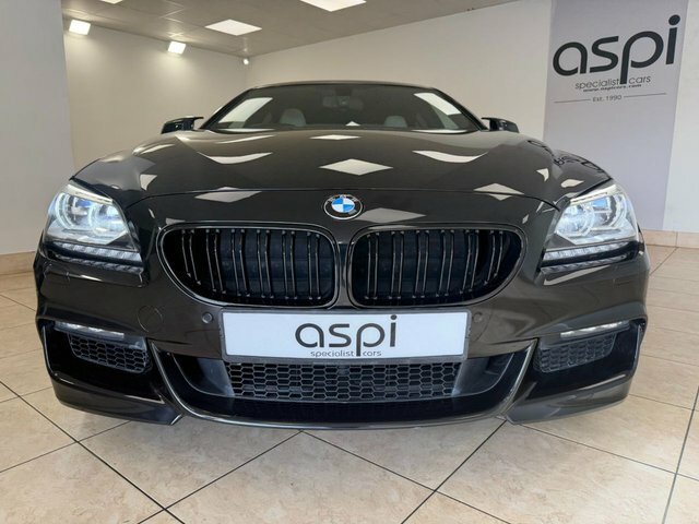 BMW 6 Series Gran Coupe 650I V8 M Sport YF64HCV Black #2