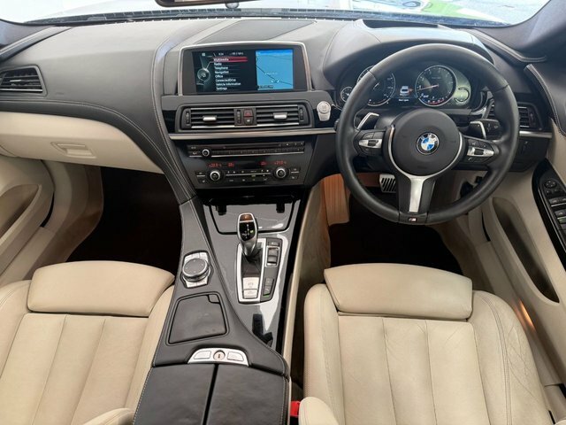 BMW 6 Series Gran Coupe 650I V8 M Sport YF64HCV Black #3