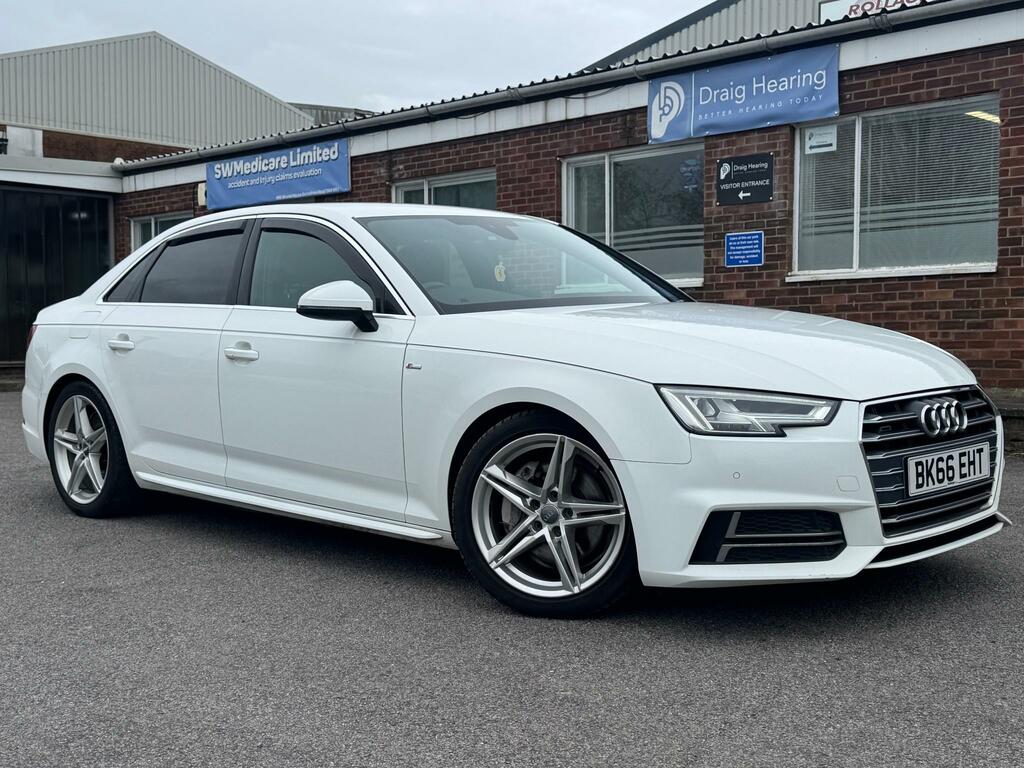 Audi A4 S Line Tdi Quattro White