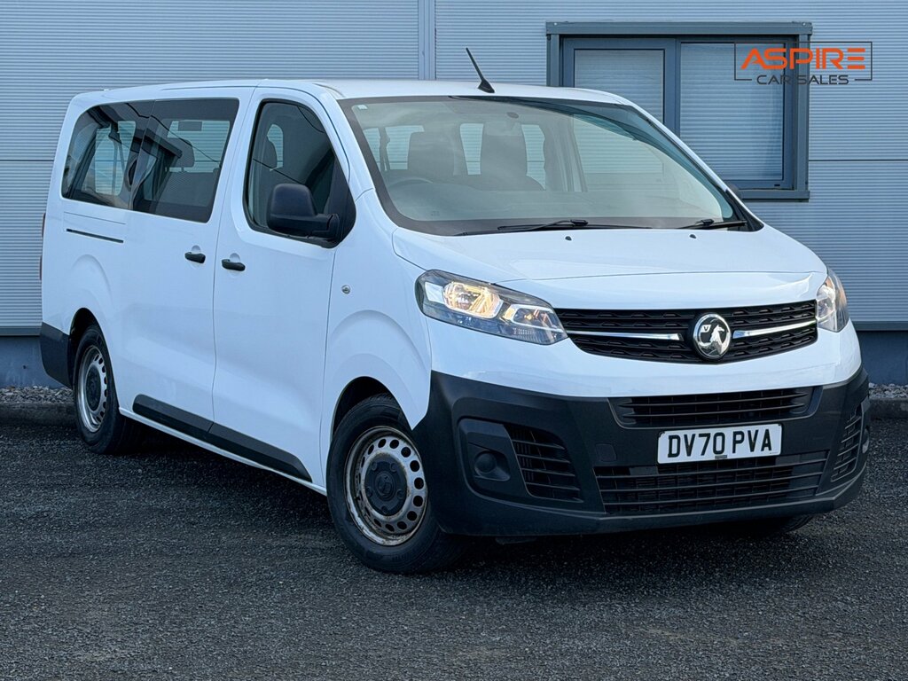 Vauxhall Vivaro 1.5 Turbo D Edition L Mpv Lwb Eu White