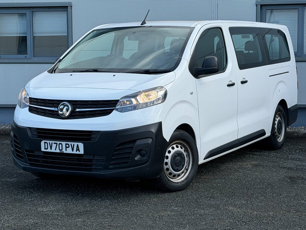 Vauxhall Vivaro 1.5 Turbo D Edition L Mpv Lwb Eu DV70PVA White #2