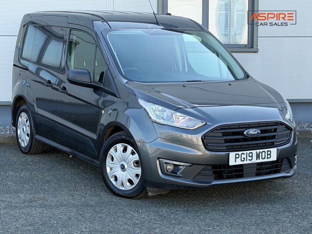 Ford Transit Connect 1.5 220 Ecoblue Trend Crew Van Double Cab 6Dr Dies PG19WOB Grey