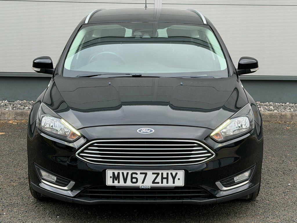 Ford Focus 1.5 Tdci Titanium Estate Euro 6 MV67ZHY Black #3