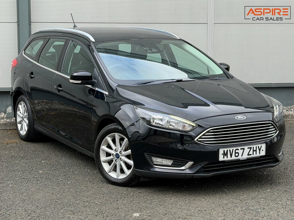 Ford Focus 1.5 Tdci Titanium Estate Euro 6 Black