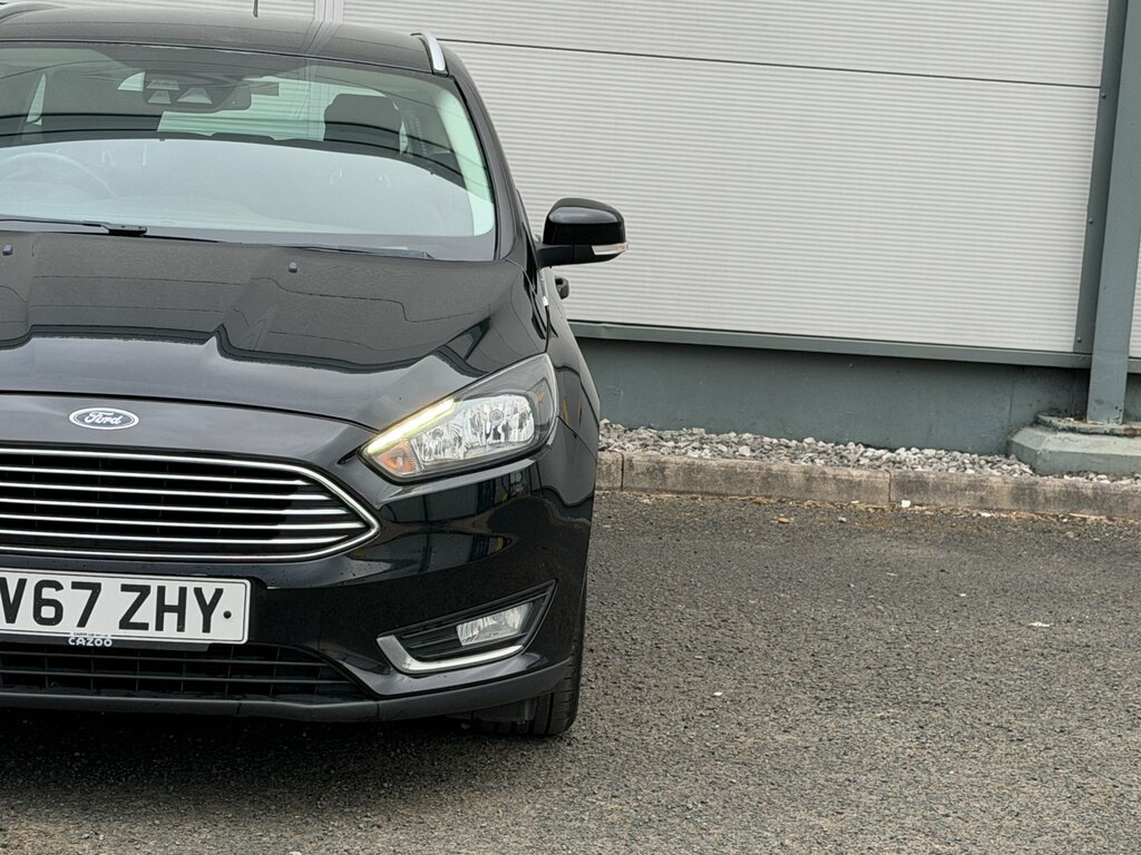 Ford Focus 1.5 Tdci Titanium Estate Euro 6 MV67ZHY Black #4
