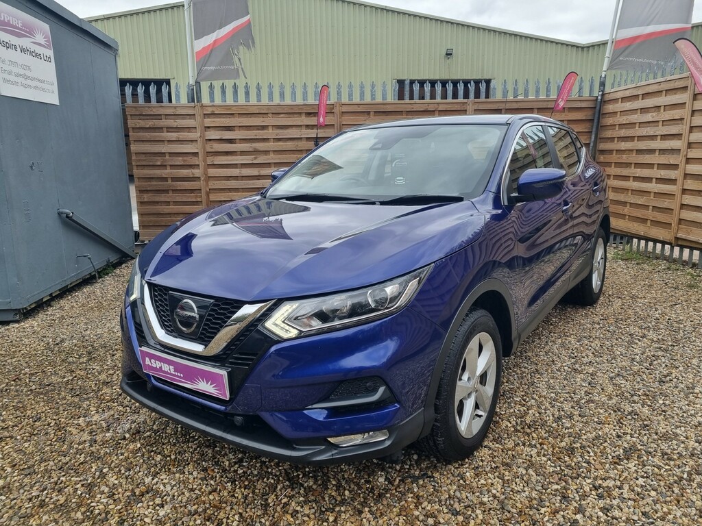 Nissan Qashqai Suv 1.2 Dig-t Acenta 2017 SM67FKL Blue #2