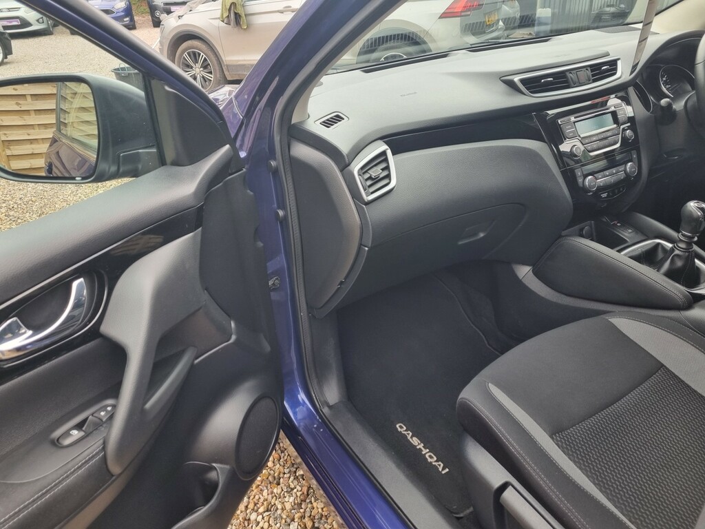 Nissan Qashqai Suv 1.2 Dig-t Acenta 2017 SM67FKL Blue #6