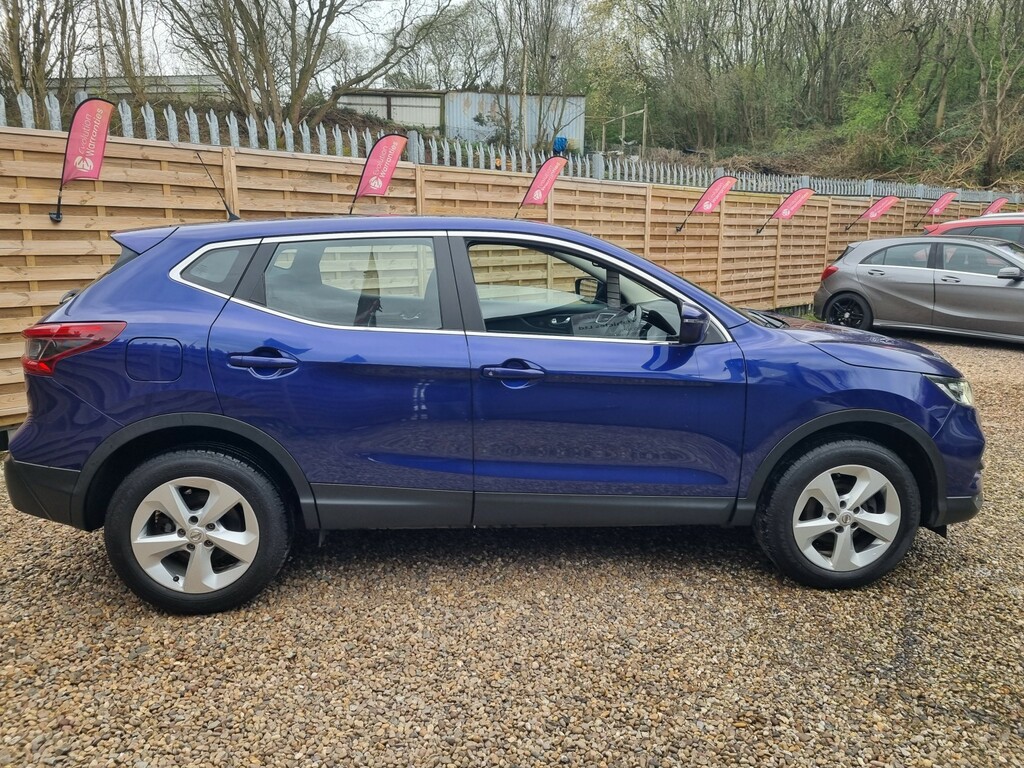 Nissan Qashqai Suv 1.2 Dig-t Acenta 2017 SM67FKL Blue #4