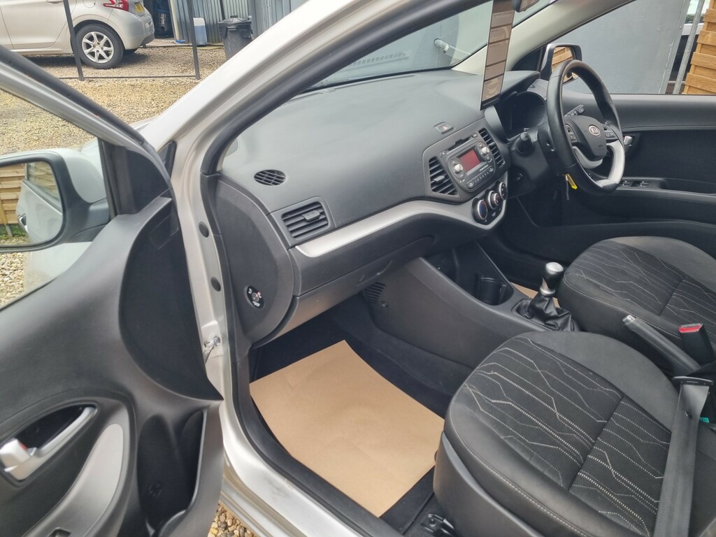 Kia Picanto Hatchback 1.3 Ecodynamics 2 2012 Silver #6