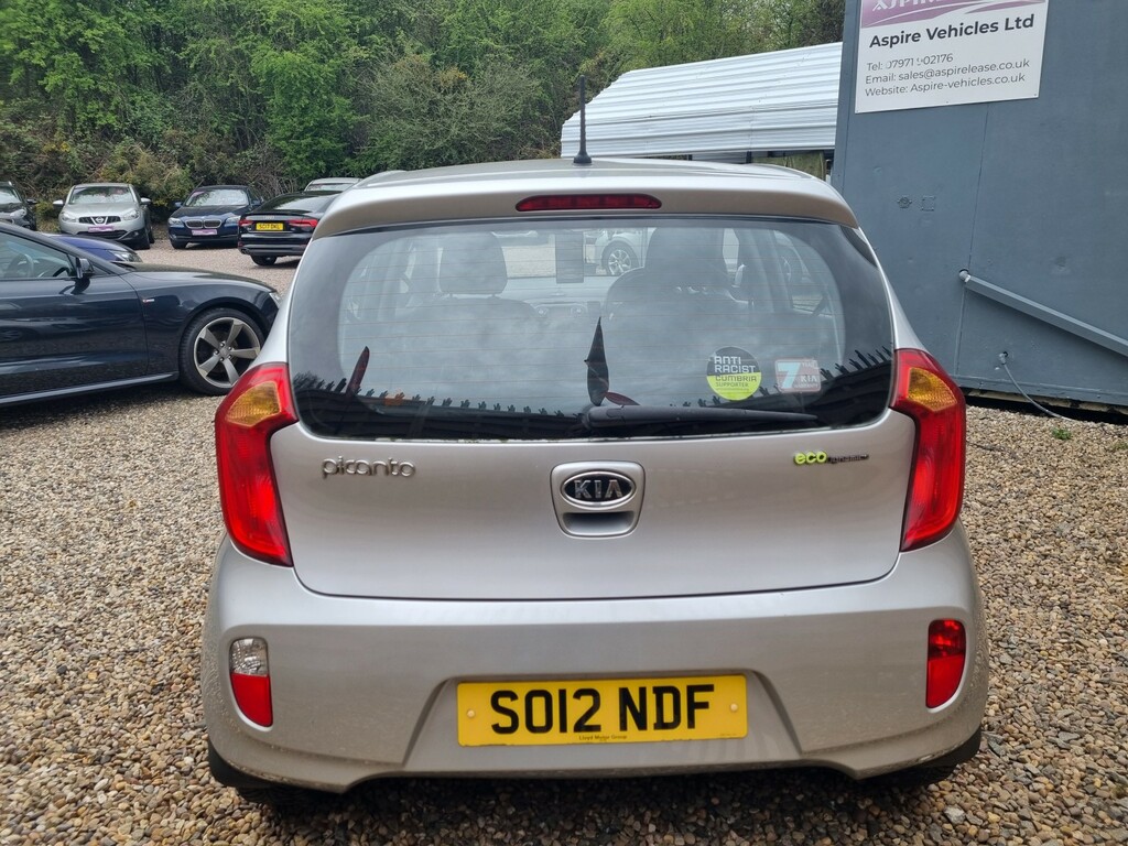 Kia Picanto Hatchback 1.3 Ecodynamics 2 2012 Silver #5