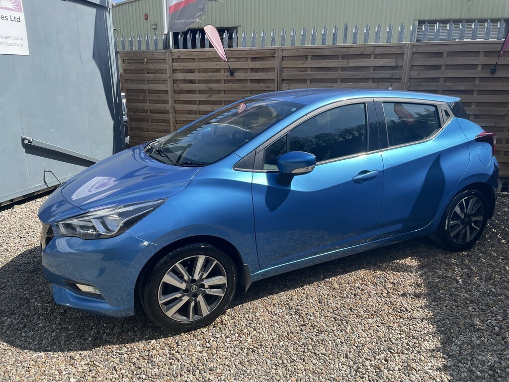 Nissan Micra Hatchback 1.0 Acenta 2017 SH67LFR Blue #2