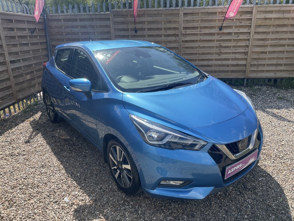 Nissan Micra Hatchback 1.0 Acenta 2017 SH67LFR Blue #4