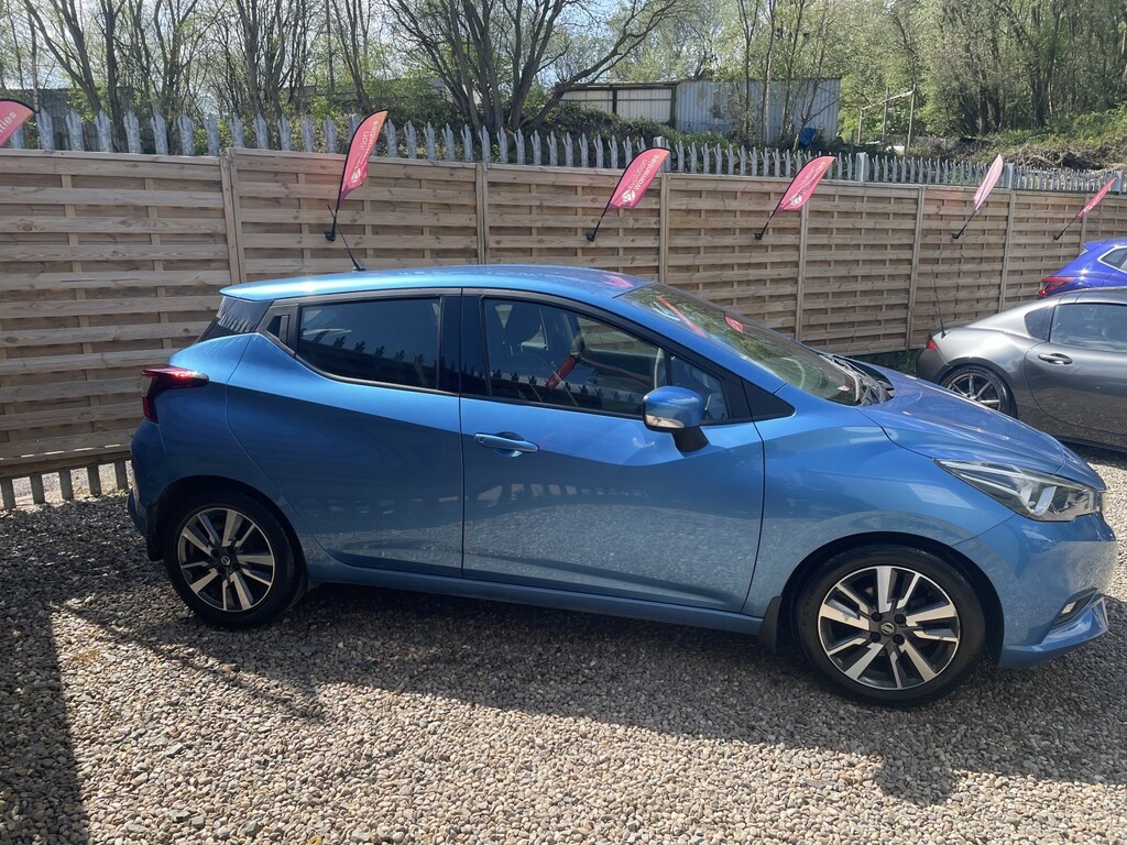 Nissan Micra Hatchback 1.0 Acenta 2017 SH67LFR Blue #5