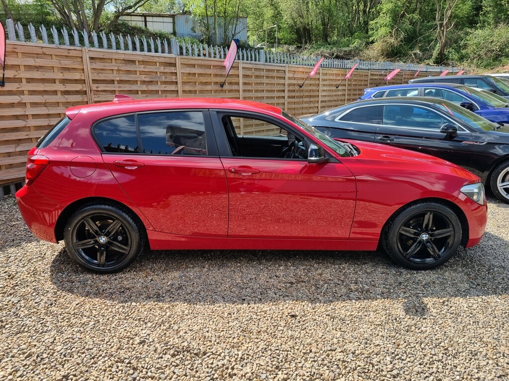 BMW 1 Series Hatchback 1.6 114I Sport 5-Door 2014 EU14LBF Red #4
