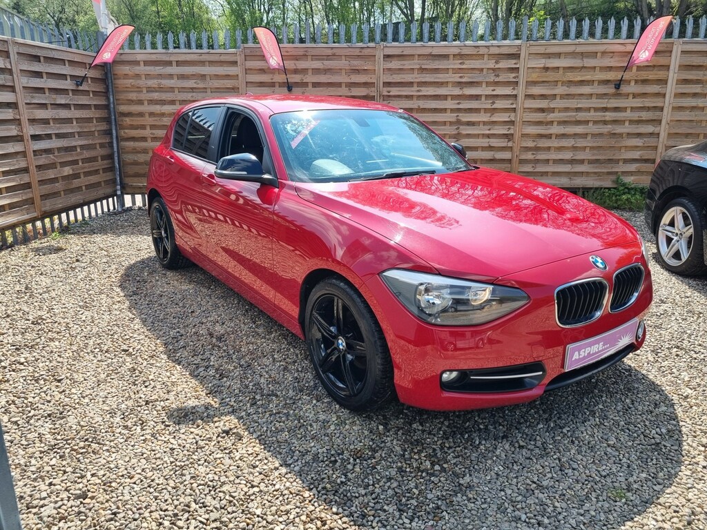 BMW 1 Series Hatchback 1.6 114I Sport 5-Door 2014 Red