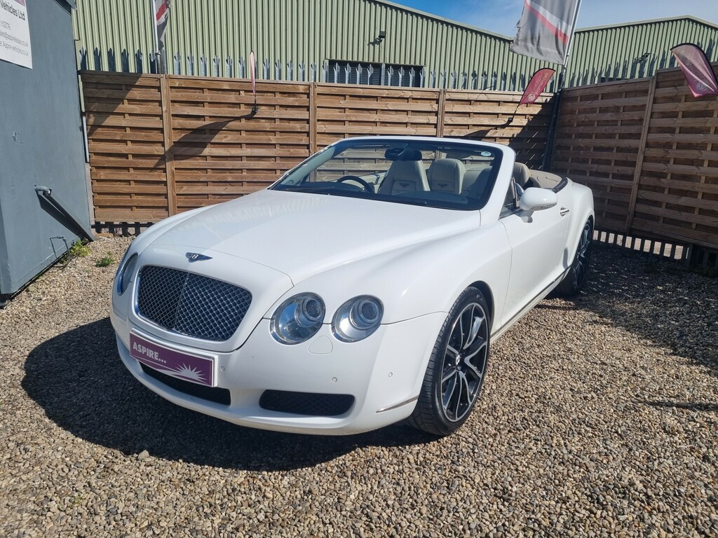 Bentley Continental Gt Convertible 6.0 W12 Gtc 200857 White #2