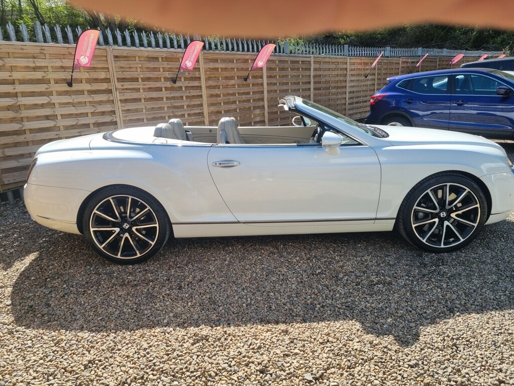 Bentley Continental Gt Convertible 6.0 W12 Gtc 200857 White #4