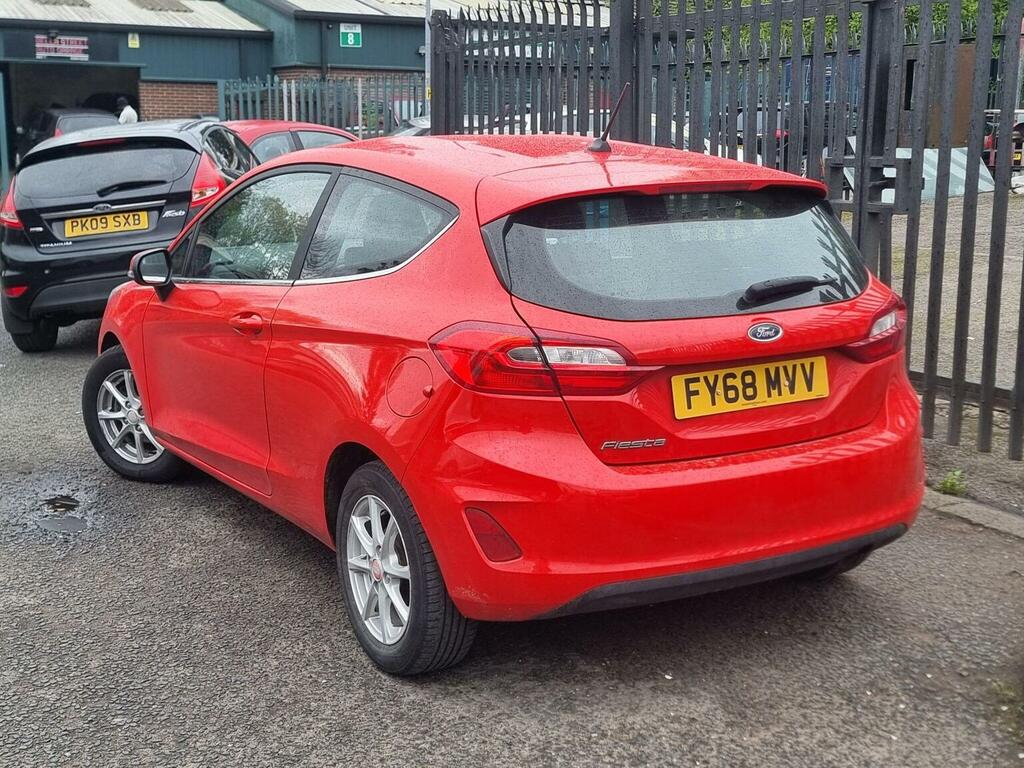 Ford Fiesta 1.1 Ti-vct Zetec Euro 6 Ss 201868 FY68MVV Red #3