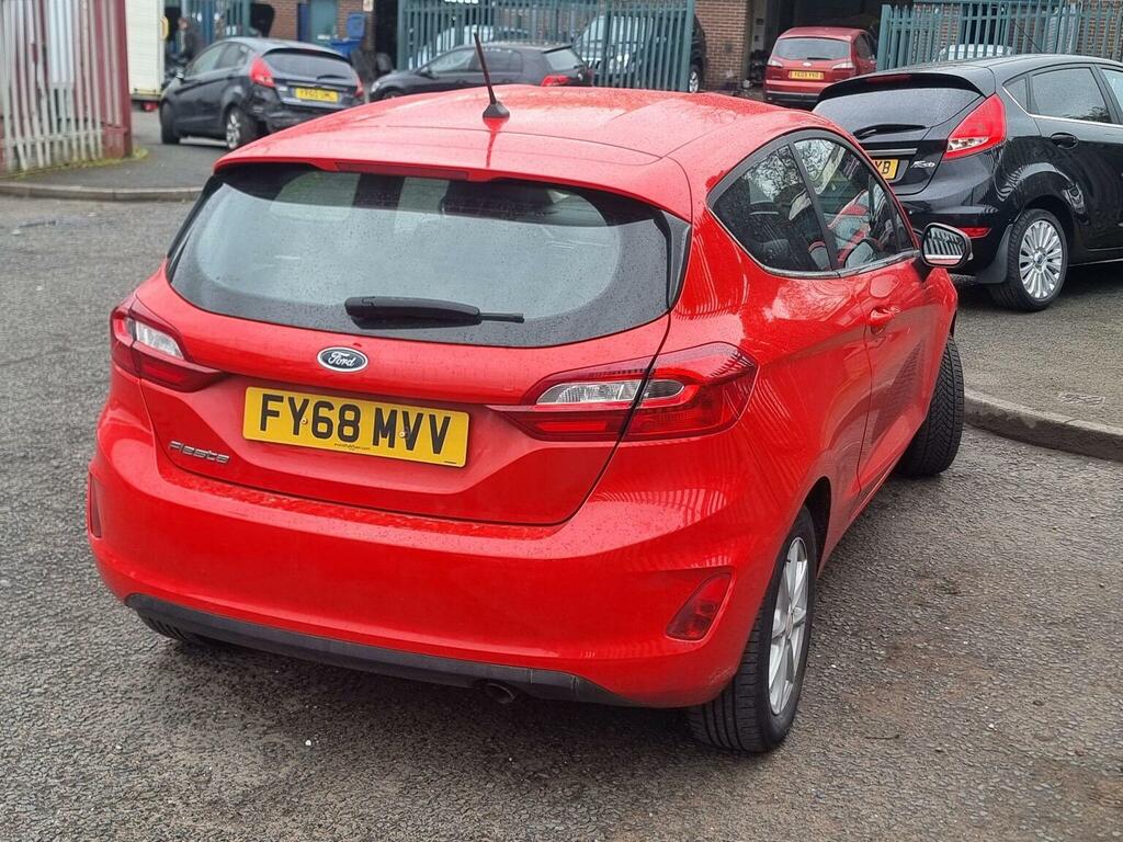Ford Fiesta 1.1 Ti-vct Zetec Euro 6 Ss 201868 FY68MVV Red #4
