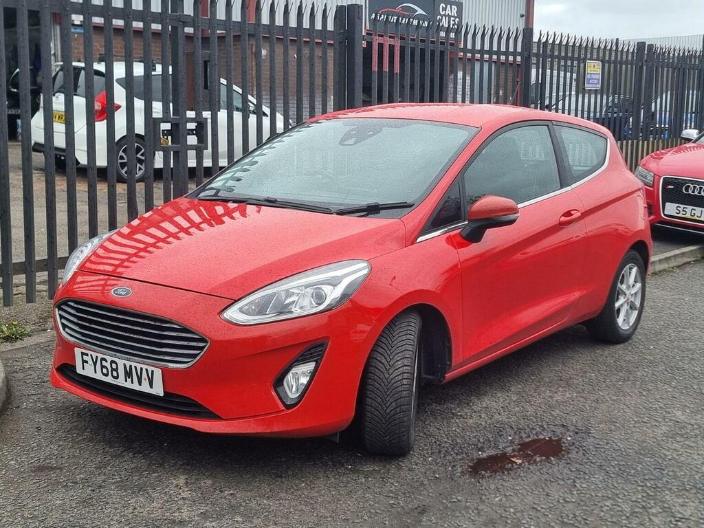 Ford Fiesta 1.1 Ti-vct Zetec Euro 6 Ss 201868 FY68MVV Red #2