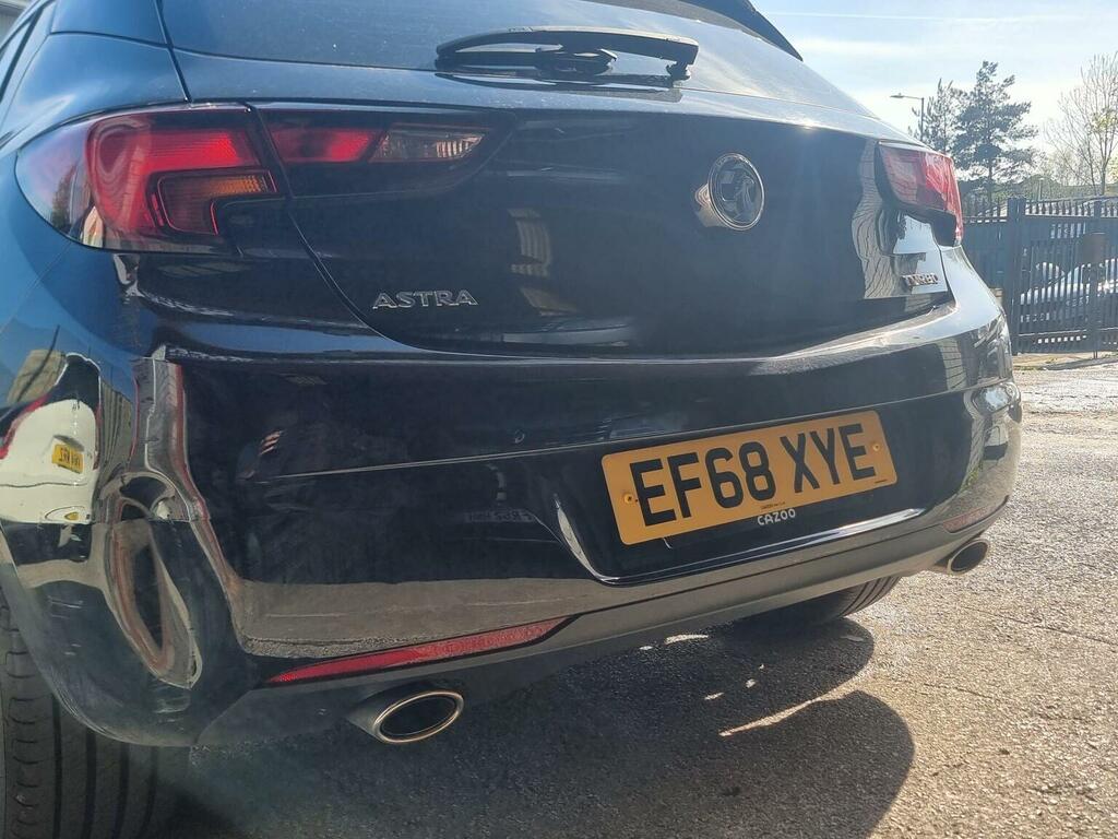 Vauxhall Astra 1.6I Turbo Sri Nav Euro 6 Ss 201968 EF68XYE Black #5