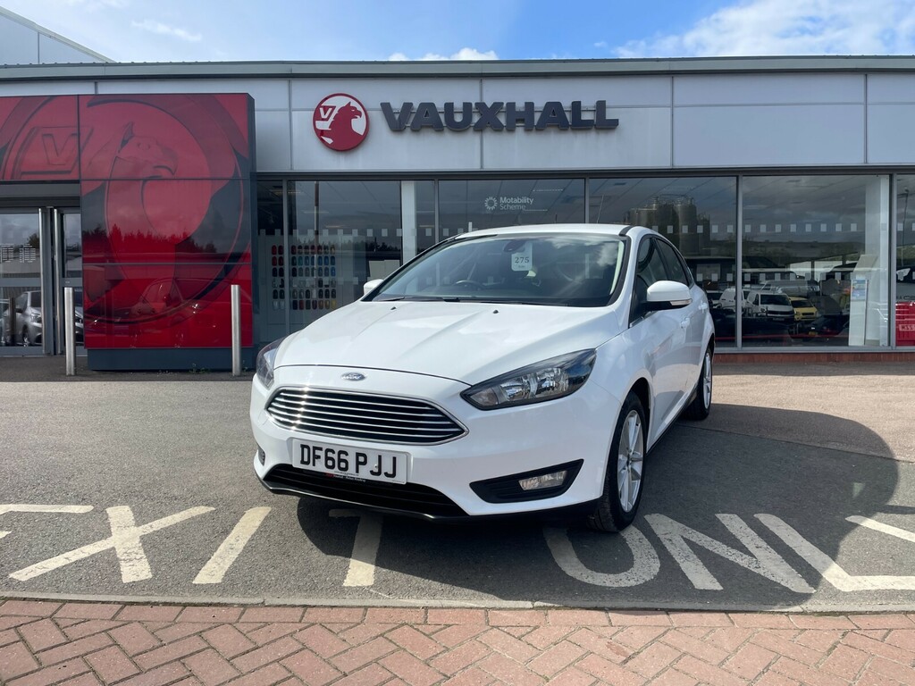 Ford Focus Zetec 1.0T 100Ps Ecoboost White