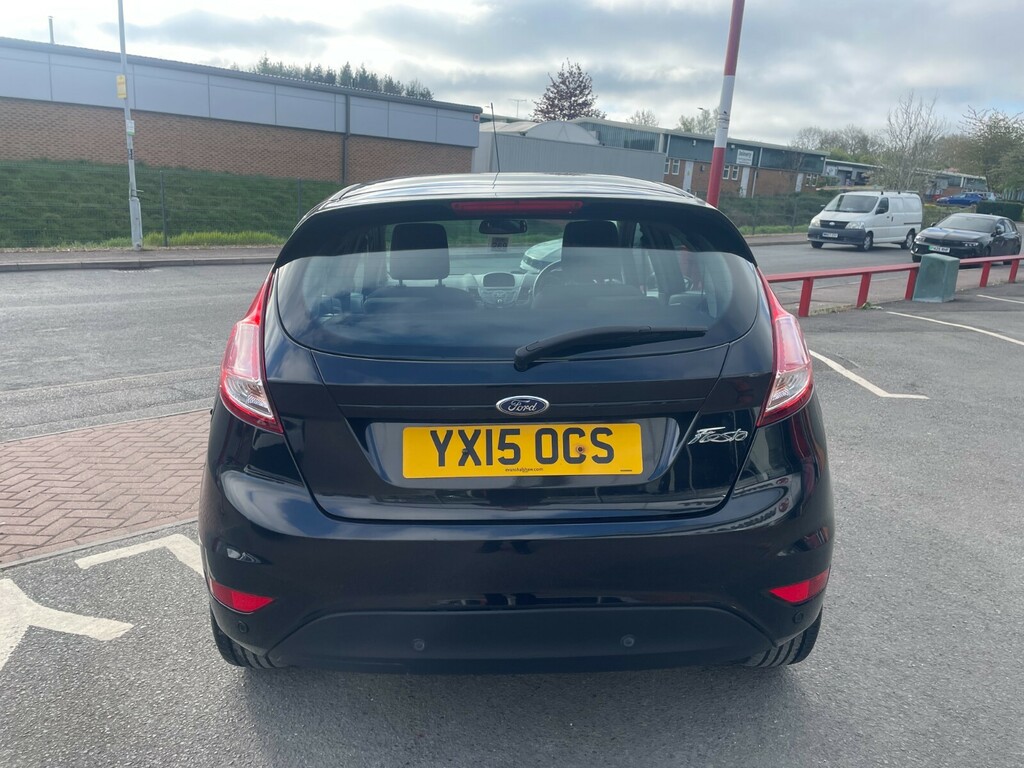 Ford Fiesta Zetec 1.6 105Ps Powershift YX15OCS Black #6