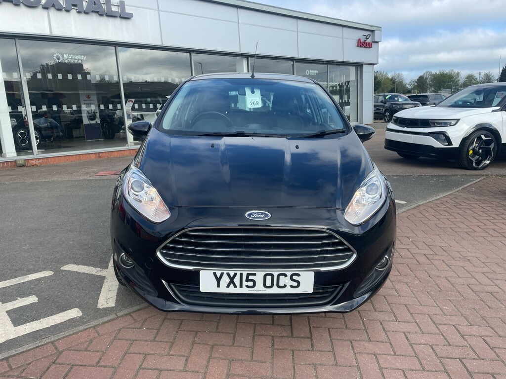 Ford Fiesta Zetec 1.6 105Ps Powershift YX15OCS Black #2