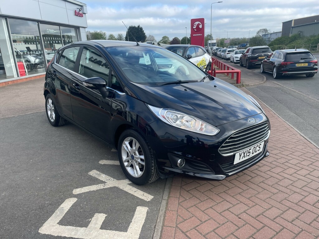 Ford Fiesta Zetec 1.6 105Ps Powershift YX15OCS Black #3