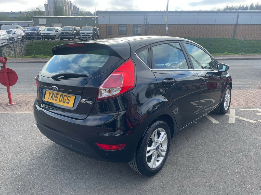 Ford Fiesta Zetec 1.6 105Ps Powershift YX15OCS Black #5