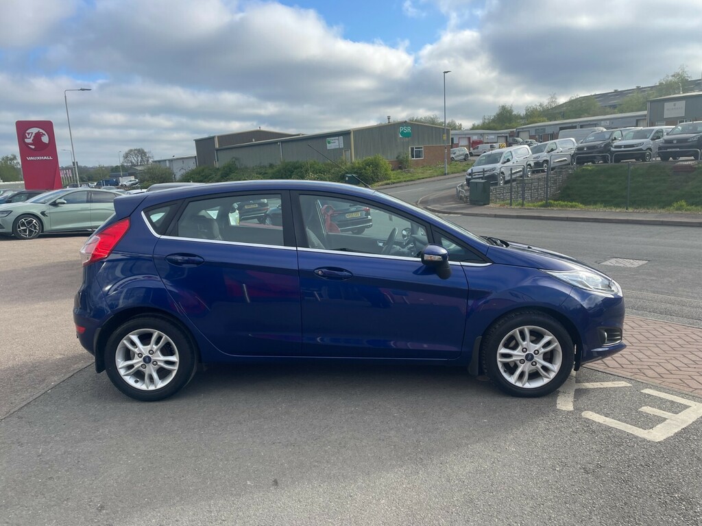 Ford Fiesta Zetec 1.0T Ecoboost 100Ps SL16FXZ Blue #4