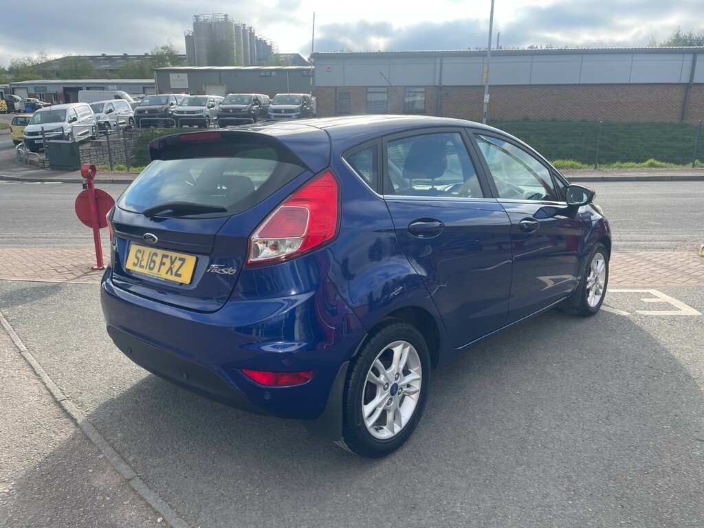 Ford Fiesta Zetec 1.0T Ecoboost 100Ps SL16FXZ Blue #5