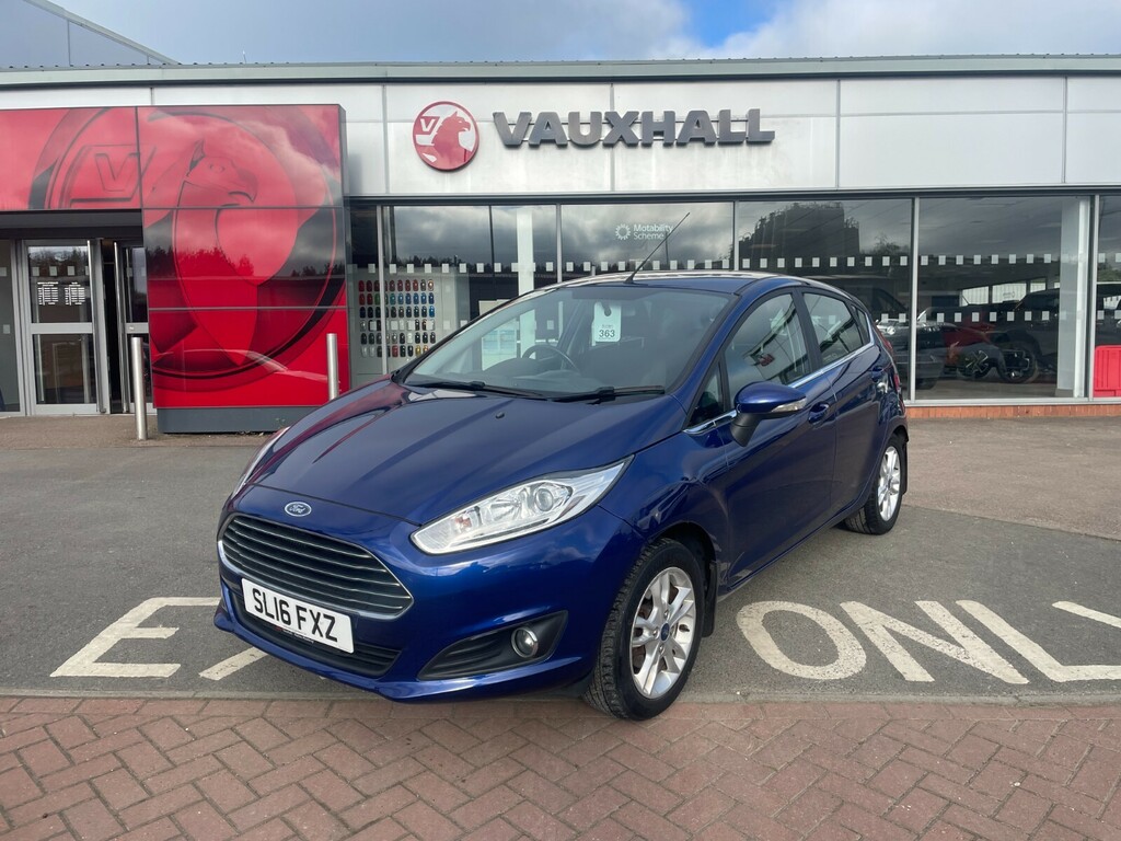 Ford Fiesta Zetec 1.0T Ecoboost 100Ps Blue