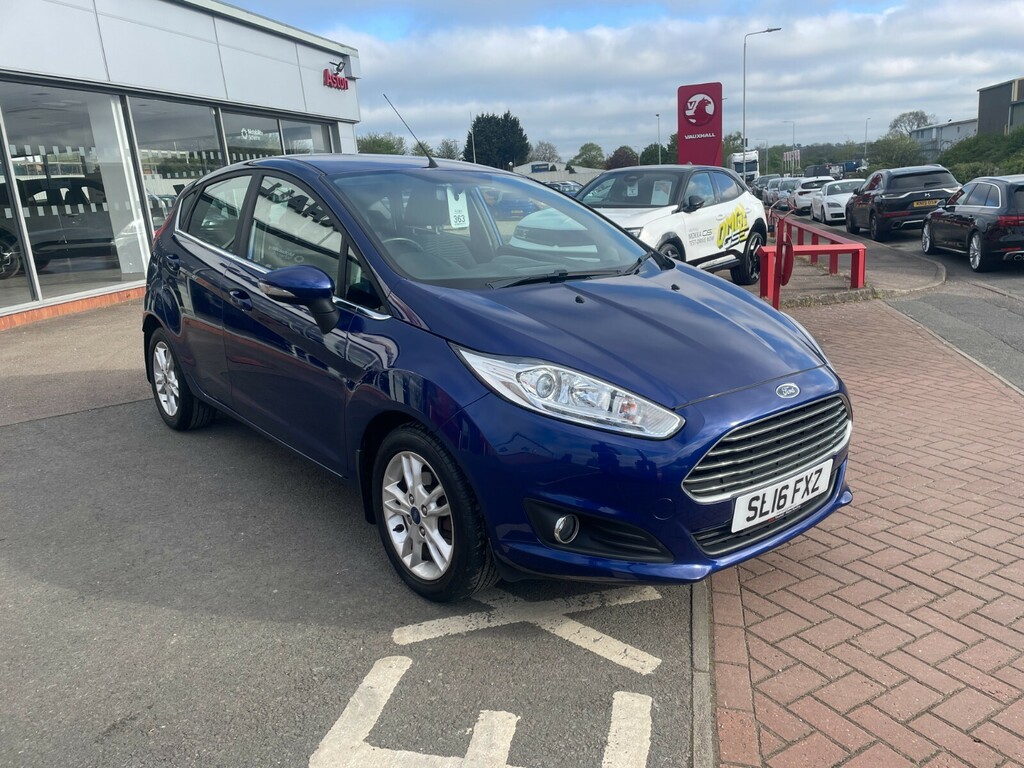 Ford Fiesta Zetec 1.0T Ecoboost 100Ps SL16FXZ Blue #3