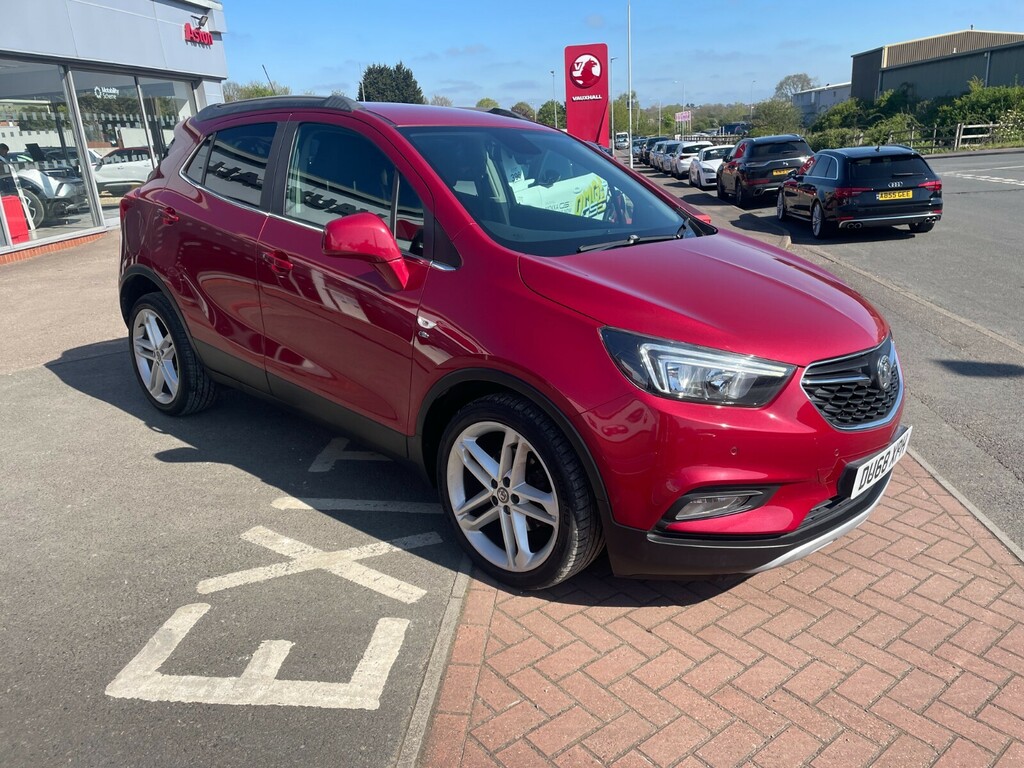 Vauxhall Mokka X Elite Nav 1.4T 140Ps Ecotec Ss With Rear View Cam DU68XPH Red #3