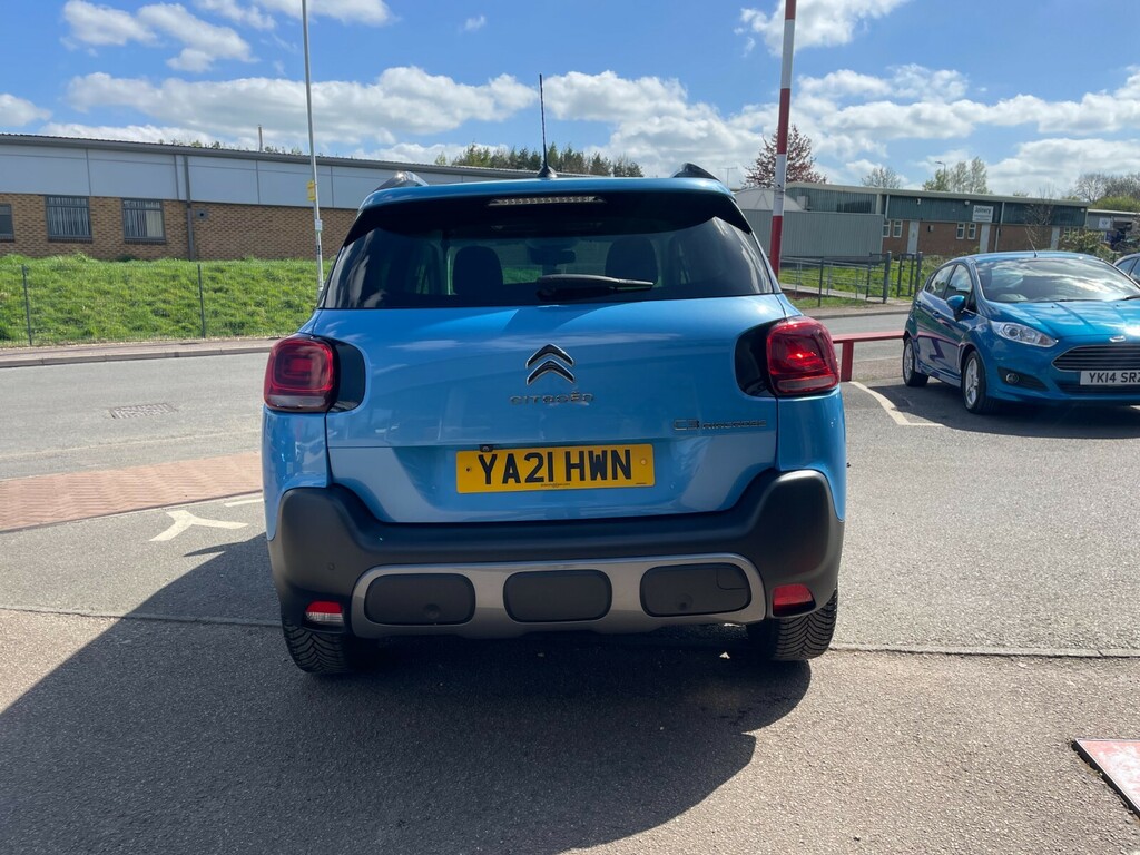 Citroen C3 Aircross Shine 1.2 Puretech 130Ps Eat6 YA21HWN Blue #4