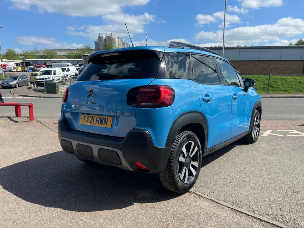 Citroen C3 Aircross Shine 1.2 Puretech 130Ps Eat6 YA21HWN Blue #5