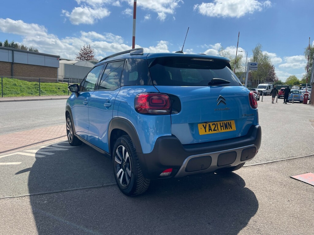 Citroen C3 Aircross Shine 1.2 Puretech 130Ps Eat6 YA21HWN Blue #3