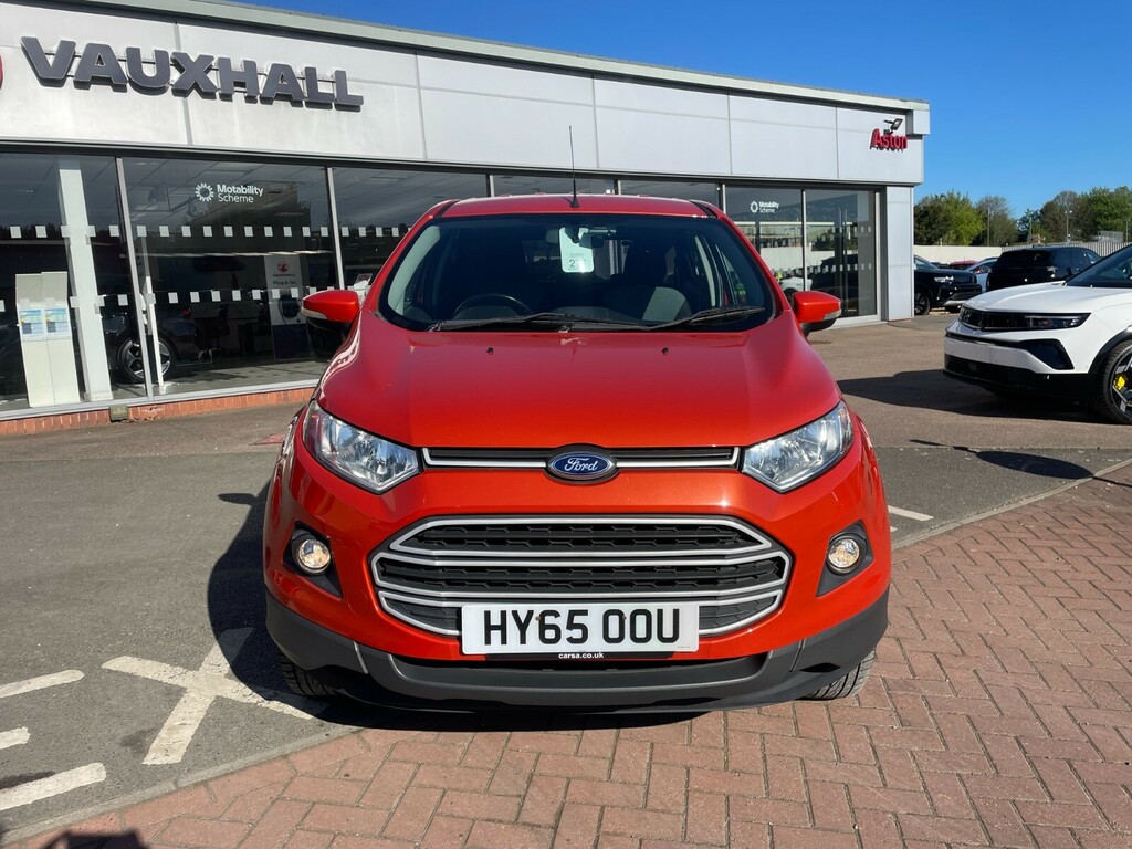 Ford Ecosport Zetec 1.0T 125Ps Ecoboost 2Wd HY65OOU Red #2