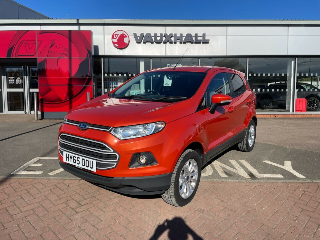 Ford Ecosport Zetec 1.0T 125Ps Ecoboost 2Wd Red