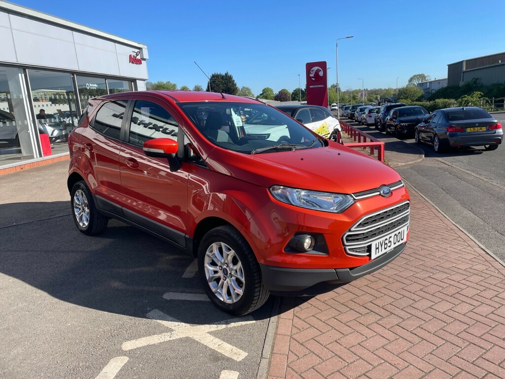 Ford Ecosport Zetec 1.0T 125Ps Ecoboost 2Wd HY65OOU Red #3