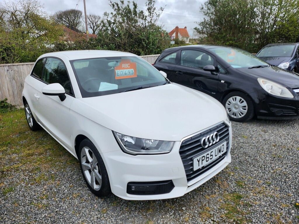 Audi A1 1.6 Tdi Sport 116Ps YP65UMO White #2