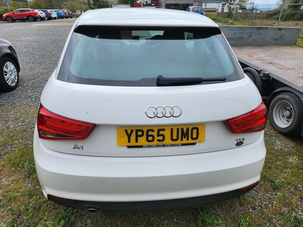 Audi A1 1.6 Tdi Sport 116Ps YP65UMO White #5