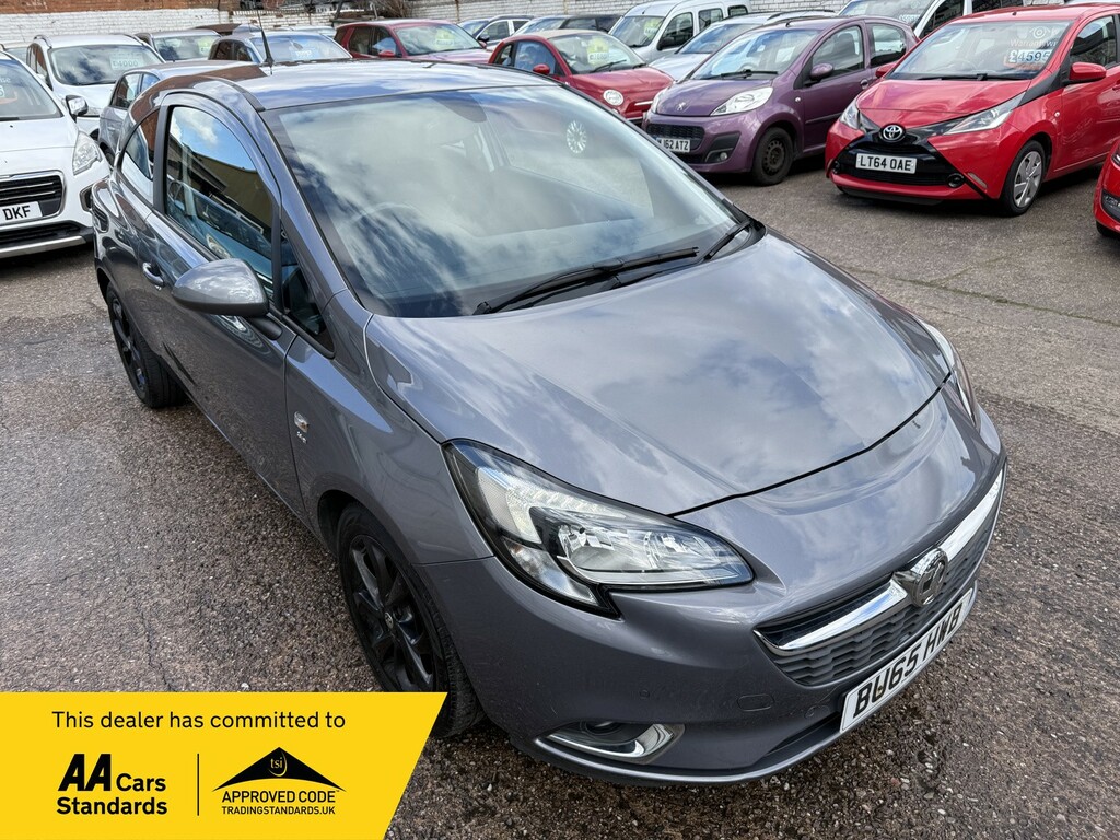 Vauxhall Corsa Hatchback 1.4 I Ecoflex Sri 201565 BU65HWB Grey
