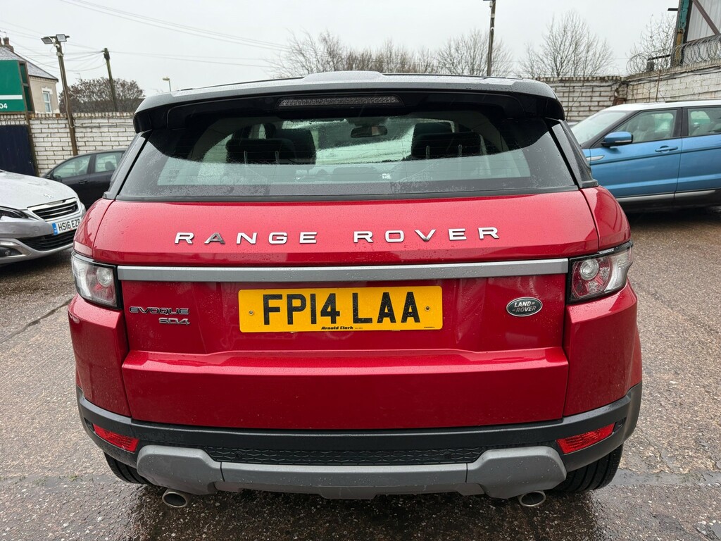 Land Rover Range Rover Evoque Suv 2.2 Sd4 Pure Tech 201414 FP14LAA Red #4