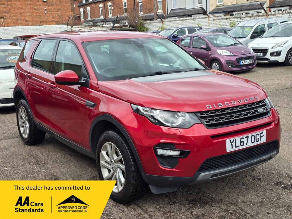 Land Rover Discovery Sport Suv 2.0 Td4 Se Tech 201767 Red