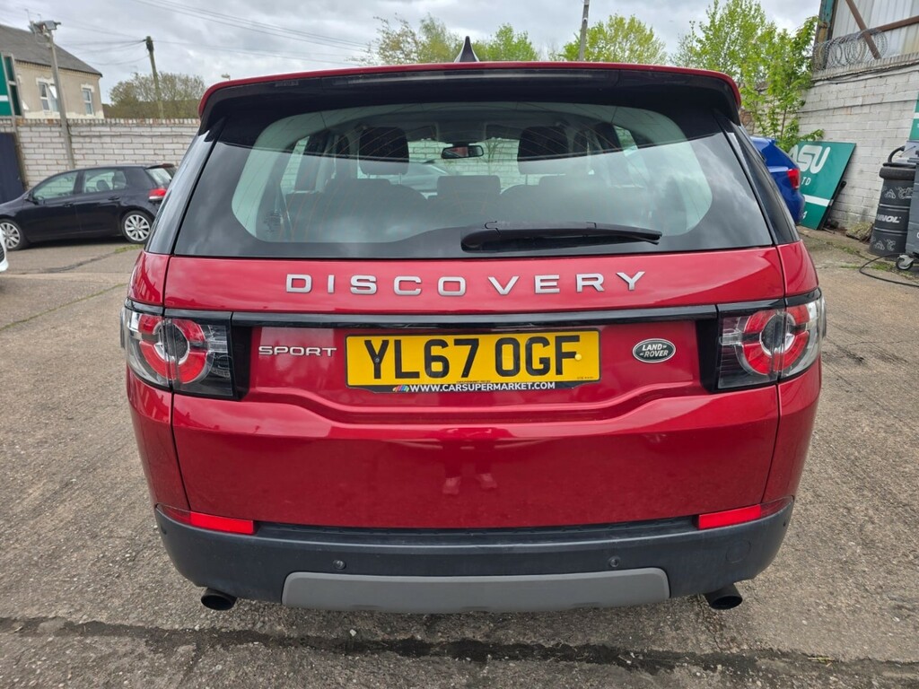 Land Rover Discovery Sport Suv 2.0 Td4 Se Tech 201767 YL67OGF Red #4